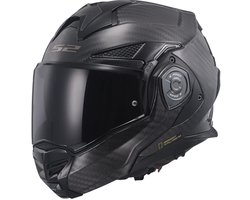 LS2 FF901 Advant X Solid Mat Carbon 06 Systeemhelm - Helm