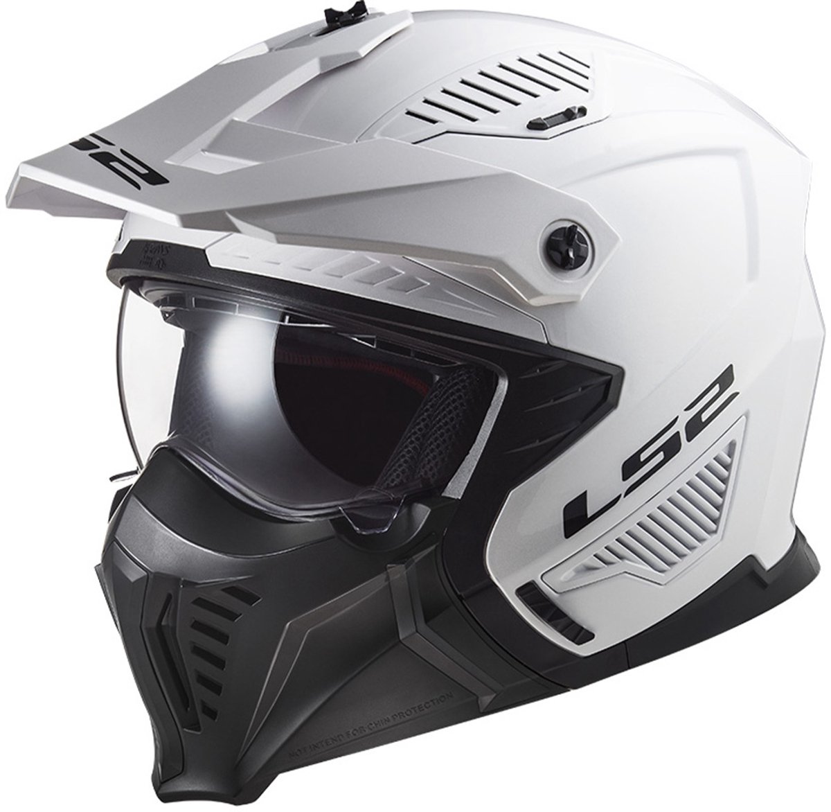 LS2 OF606 Drifter Solid Wit 06 Multi Helm - Helm