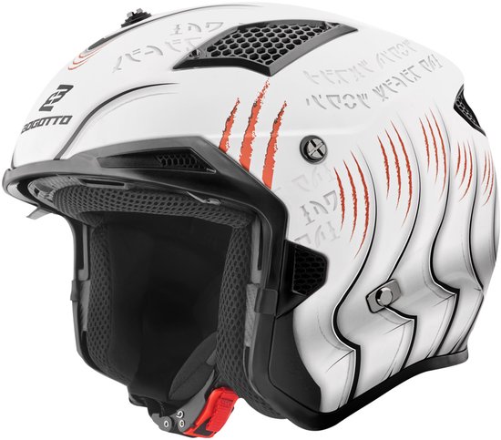 Bogotto Radic 22.06 Casco, rosso/nero/giallo, M