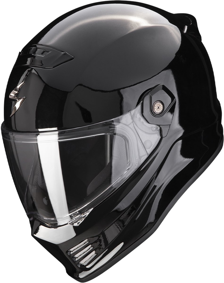 Scorpion Covert FX Solid Zwart Integraalhelm - Maat M - Helm