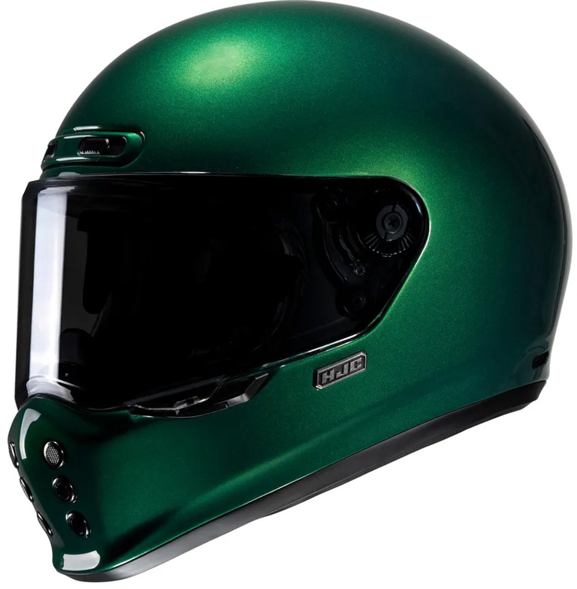 HJC V10 Groen Diepgroen Integraalhelm - Helm