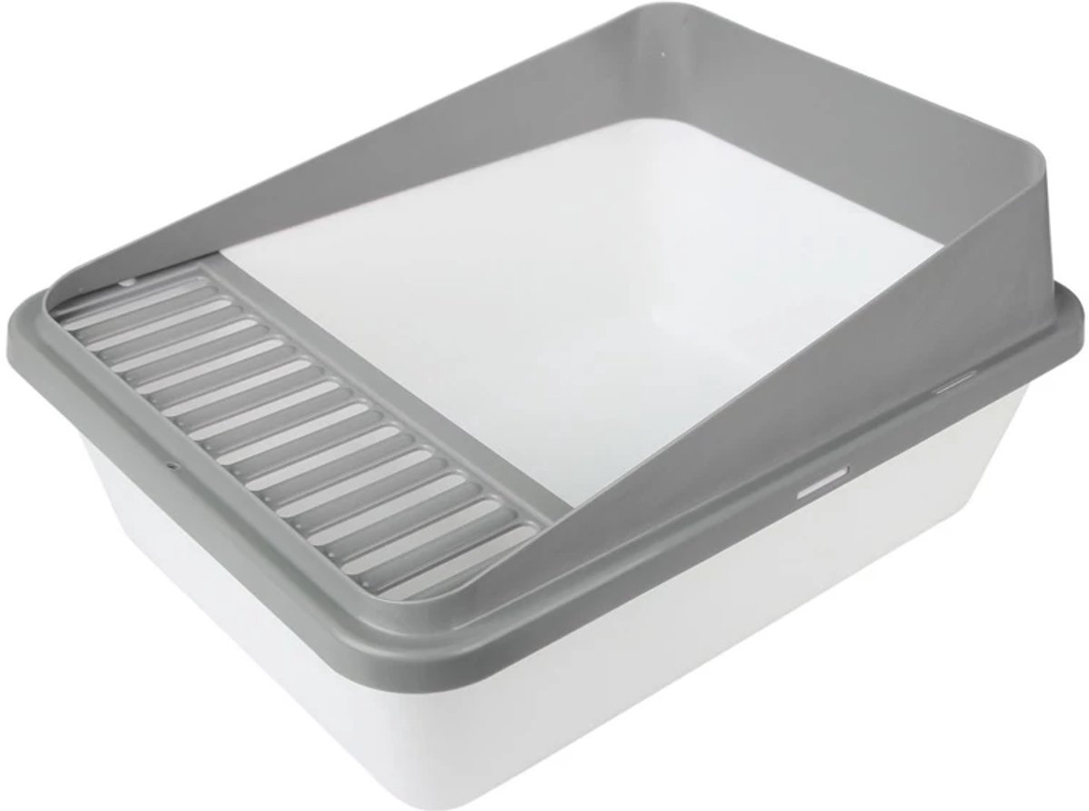 Kattenbak - Minus One Cat Litter Box S Grey