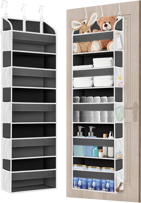 Opbergboxen, Set Van 3, Speelgoed Organizer, Vouwboxen, Stoffen Dozen Met Handvaten, Voor Opbergboxen, Set Van 3, Speelgoed Organizer, Vouwboxen, Stoffen Dozen Met Handvaten, Voor