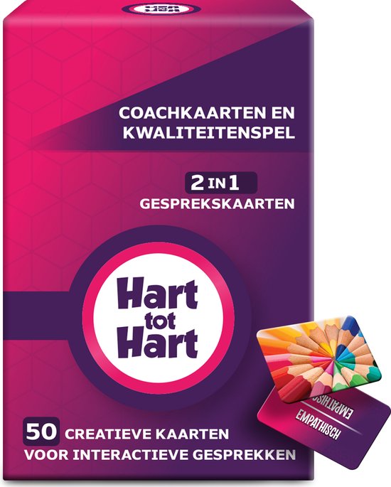 2-in-1 Coachkaarten en Kwaliteitenspel - Associatiekaarten - Coachingskaarten - Fotokaarten