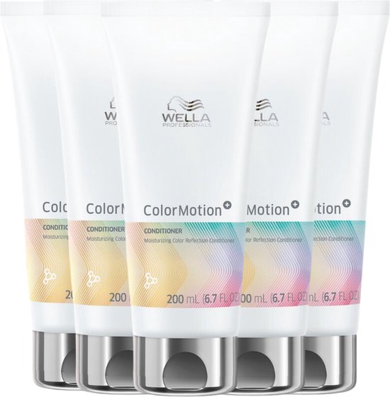 Wella Colormotion Conditioner 200ml - 5 Stuks - Voordeelverpakking