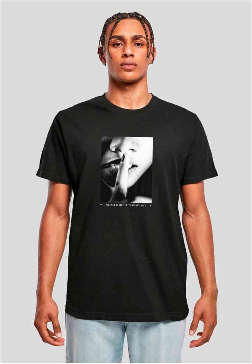 Mister Tee Better than Bullsh*t Heren Tshirt 5XL Zwart