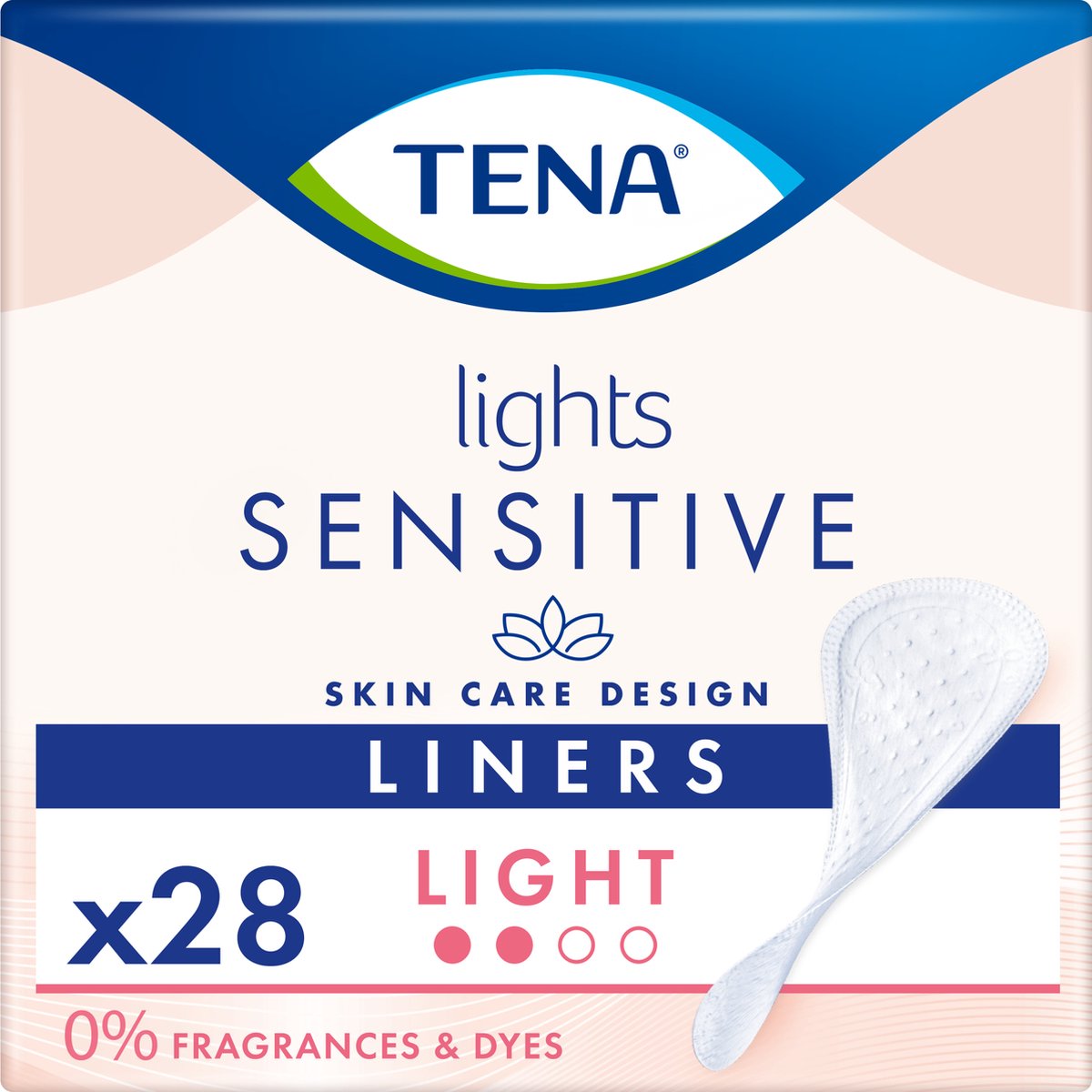 Goedkoopste TENA Lights Sensitive Light - inlegkruisjes voor urineverlies - 140 stuks