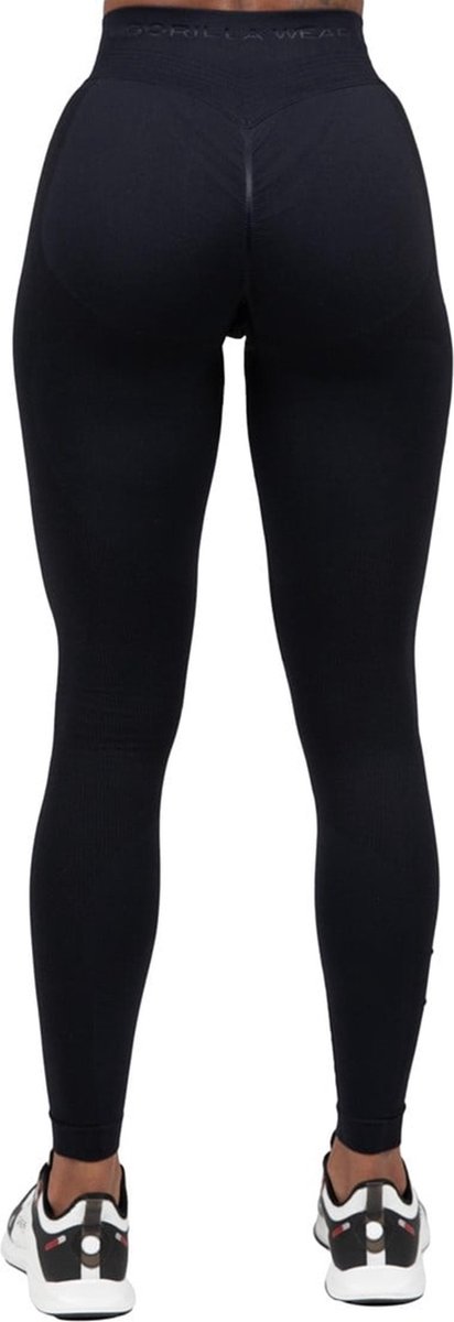 Gorilla Wear Whitney Seamless Leggings - Zwart - XS/S van Merkloos — afbeelding 2