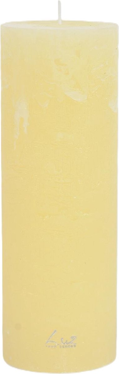 Rasteli Luz Your Kaars Cilinder Geel D 7 cm H 20 cm