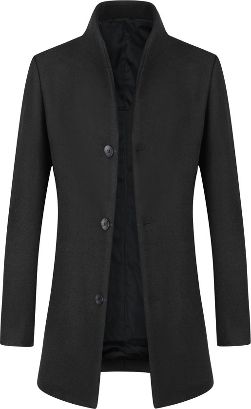 Allthemen Men's Casual Blazer Slim Fit Formal Business Suit Jackets One Button Single Breasted Sports Jacket Tuxedo Daily Blazer, Blue, M