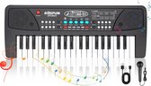 Bol.com DailySupplies® Kinder Piano - Kinderspeelgoed - Baby Keyboard - Zwart aanbieding