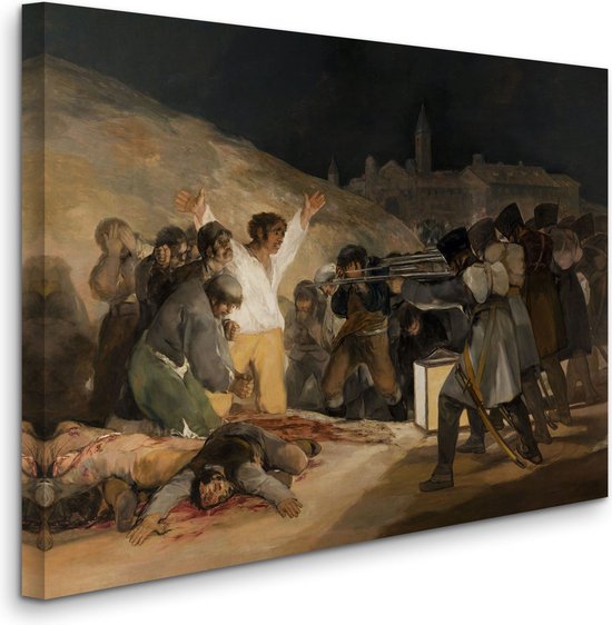 Francisco Goya, El Tres de Mayo de 1808 en Madrid - El Tres de Mayo de 1808 in Madrid (1814) - 2:3