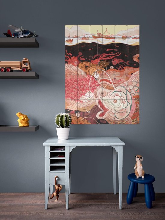 IXXI Deep Thinker - Décoration murale - Artistes et Peintres - 100 x 140 cm