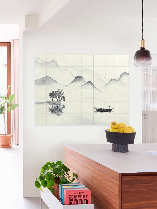 IXXI Matin de pêche - Décoration murale - 100 x 140 cm