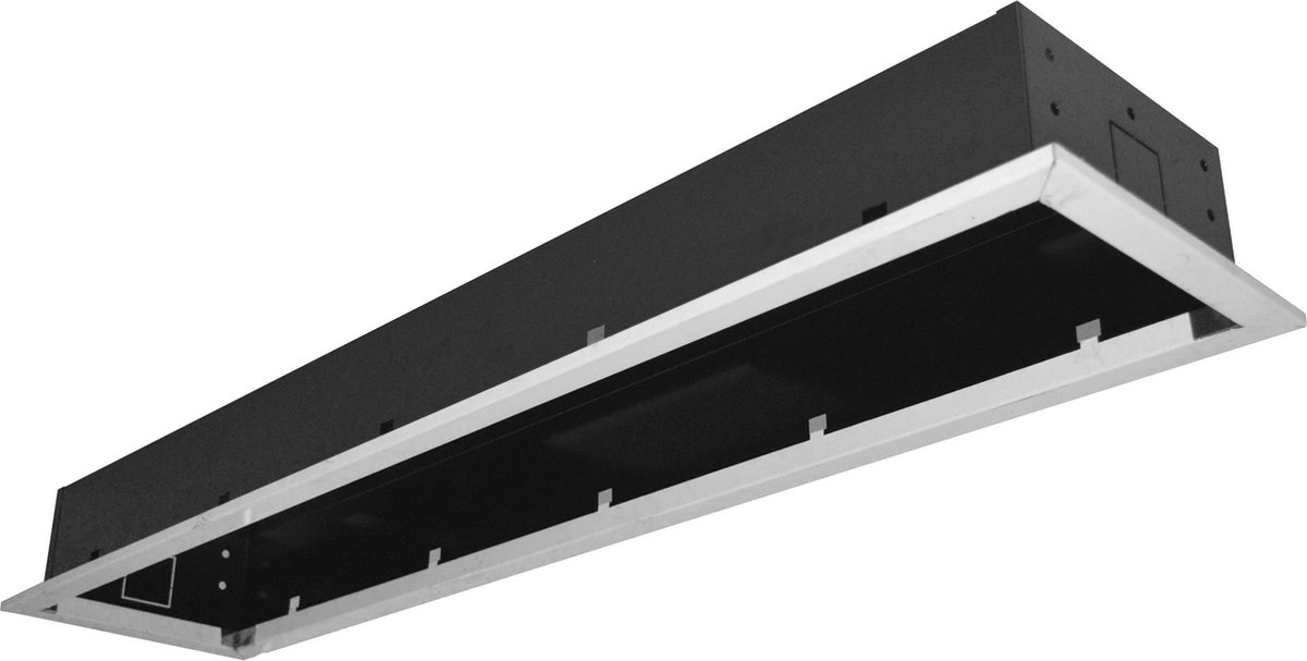 Heatstrip Inbouwframe Behuizing Flushmount RVS Voor 1500W model type Design zonder afstandsbediening