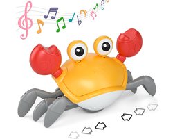 B-Joy Lopende Krab Speelgoed Kinderen - Bewegend Speelgoed Baby Kleuter - Motoriek Speelgoed Cadeau