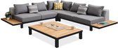 Polo loungeset premium charcoal teak