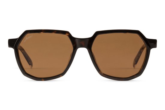 Jackie L Antibes ZO-0267A bruin-goud - bruin polarised TAC - UV400 van Merkloos — afbeelding 2