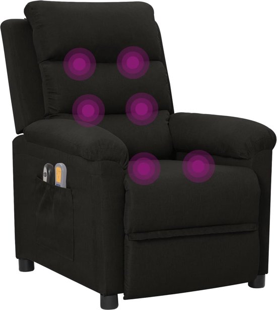 Massagestoel Comfort Elektrisch 1 Persoon Zwart - Massagestoel - €263,95