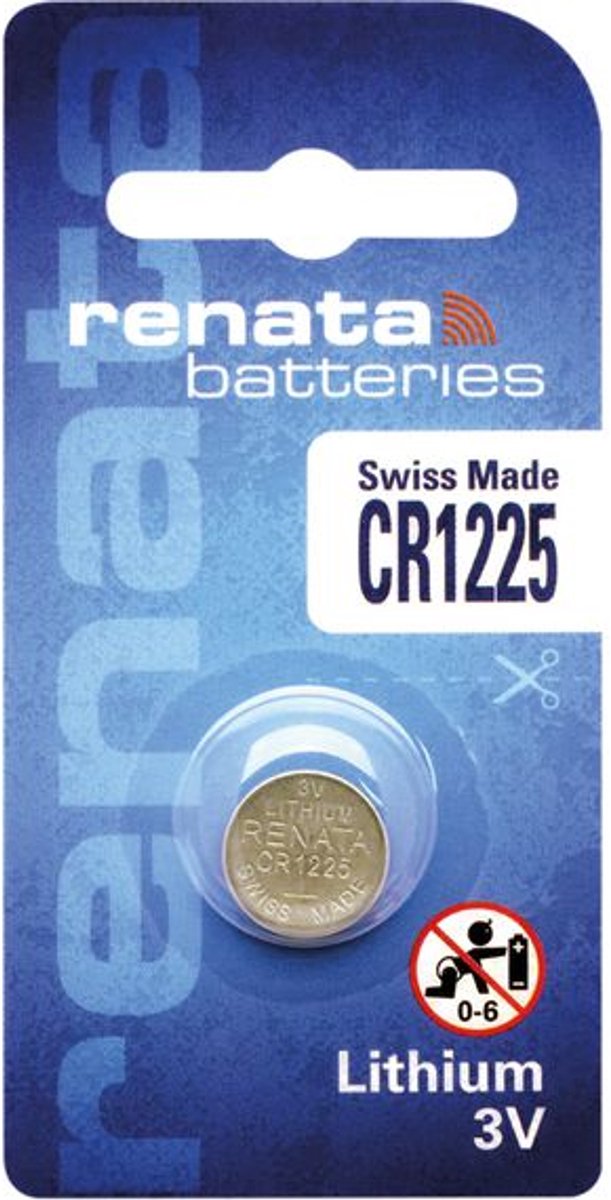 Renata – CR1225 SC CE – Lithium knoopcel batterij – 1 stuk