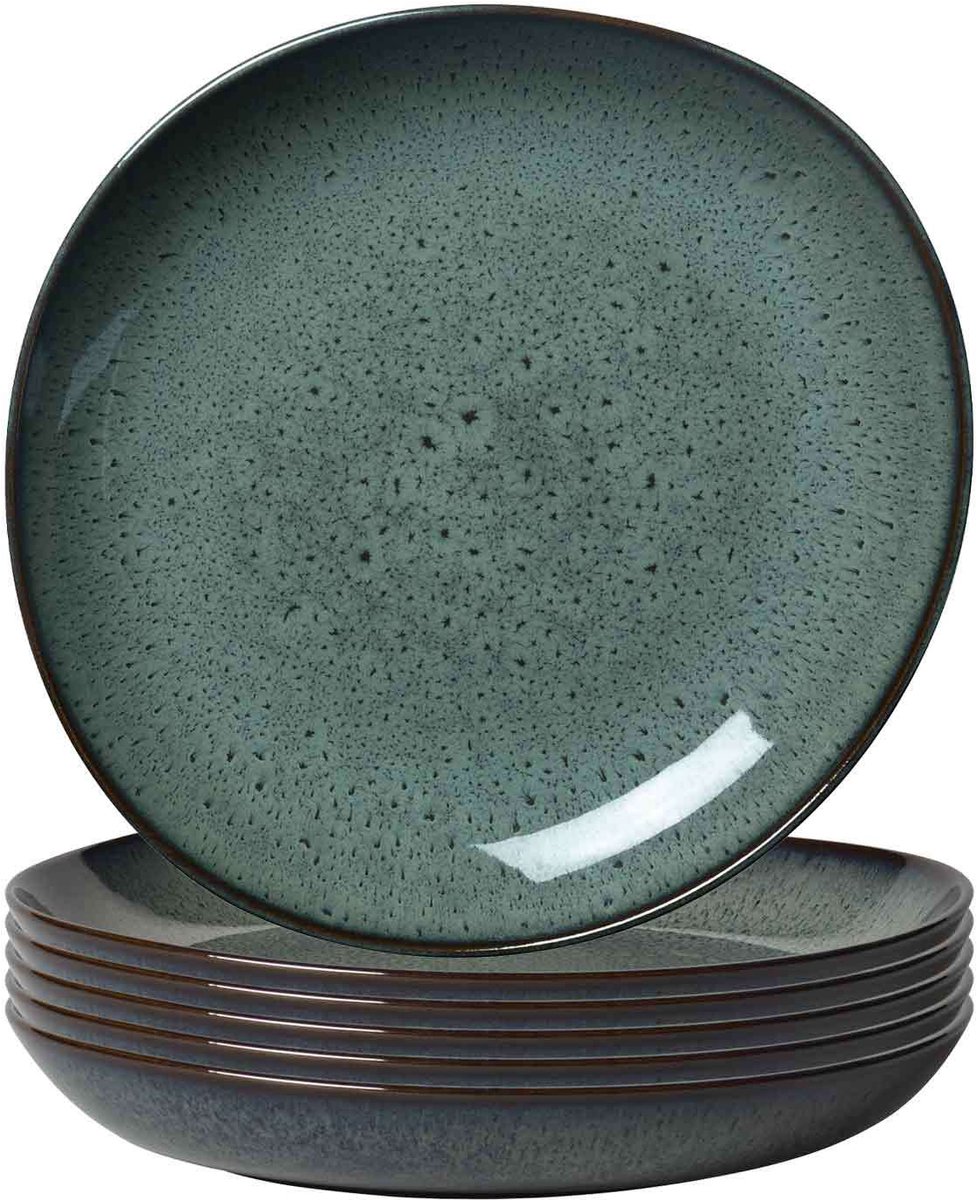 Schalen flach Lave ø 27 cm Set van 6