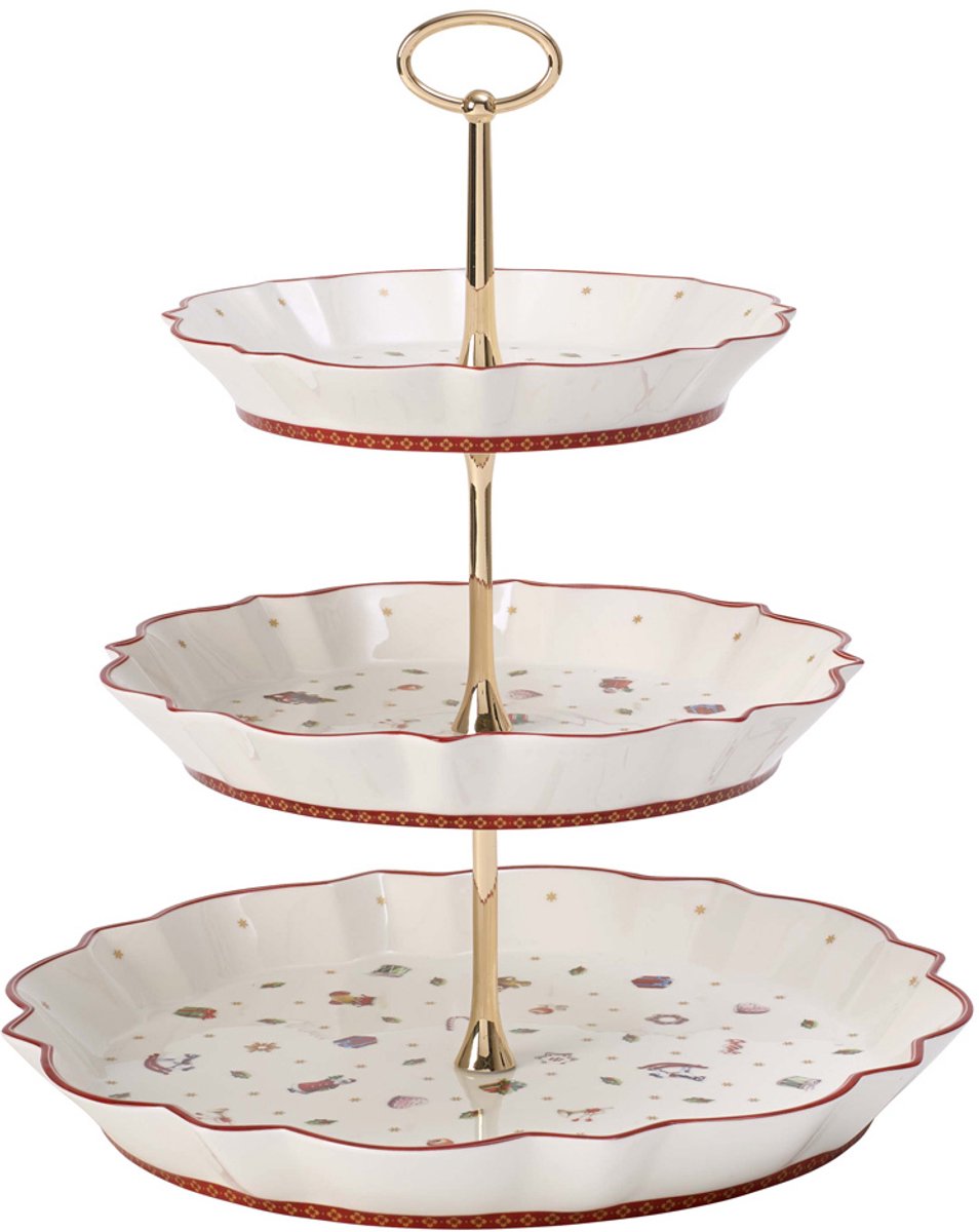 Villeroy & Boch Toy's Delight Etagère 3-Laags Porselein 33 cm