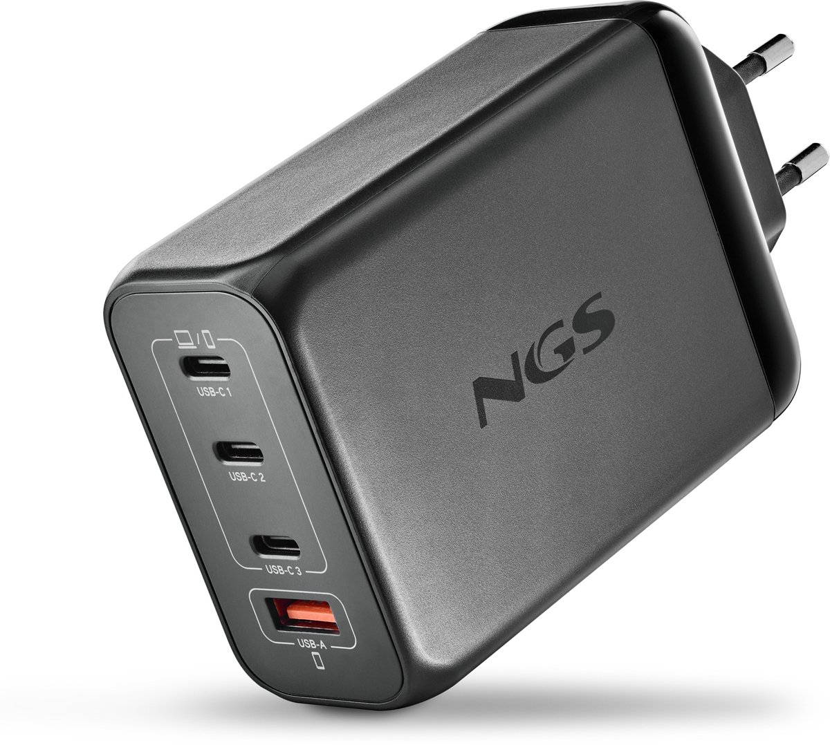 NGS BUD 240W Universeel Zwart AC Snel opladen Binnen