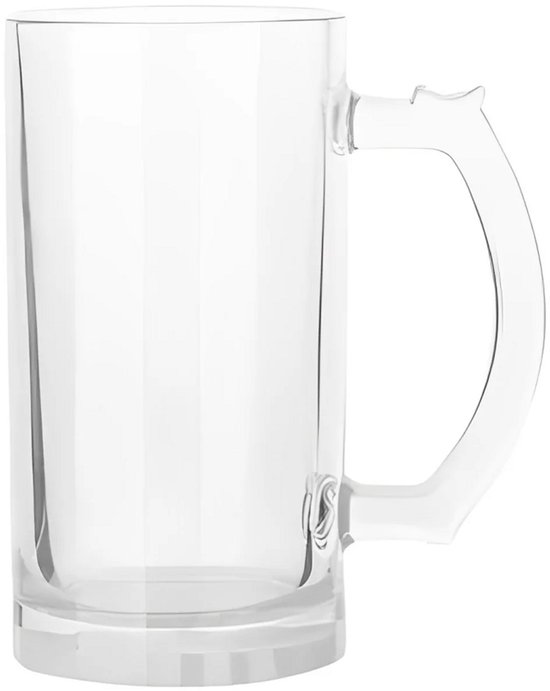 Chope à bière Nevolis® 470 ml (16 oz) – Chope à bière robuste avec anse – Perfect pour les fêtes et les cadeaux