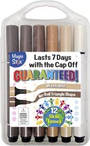 Kwik Stix Magic Stix Markers 12 stuks - huidskleuren - TPG-396
