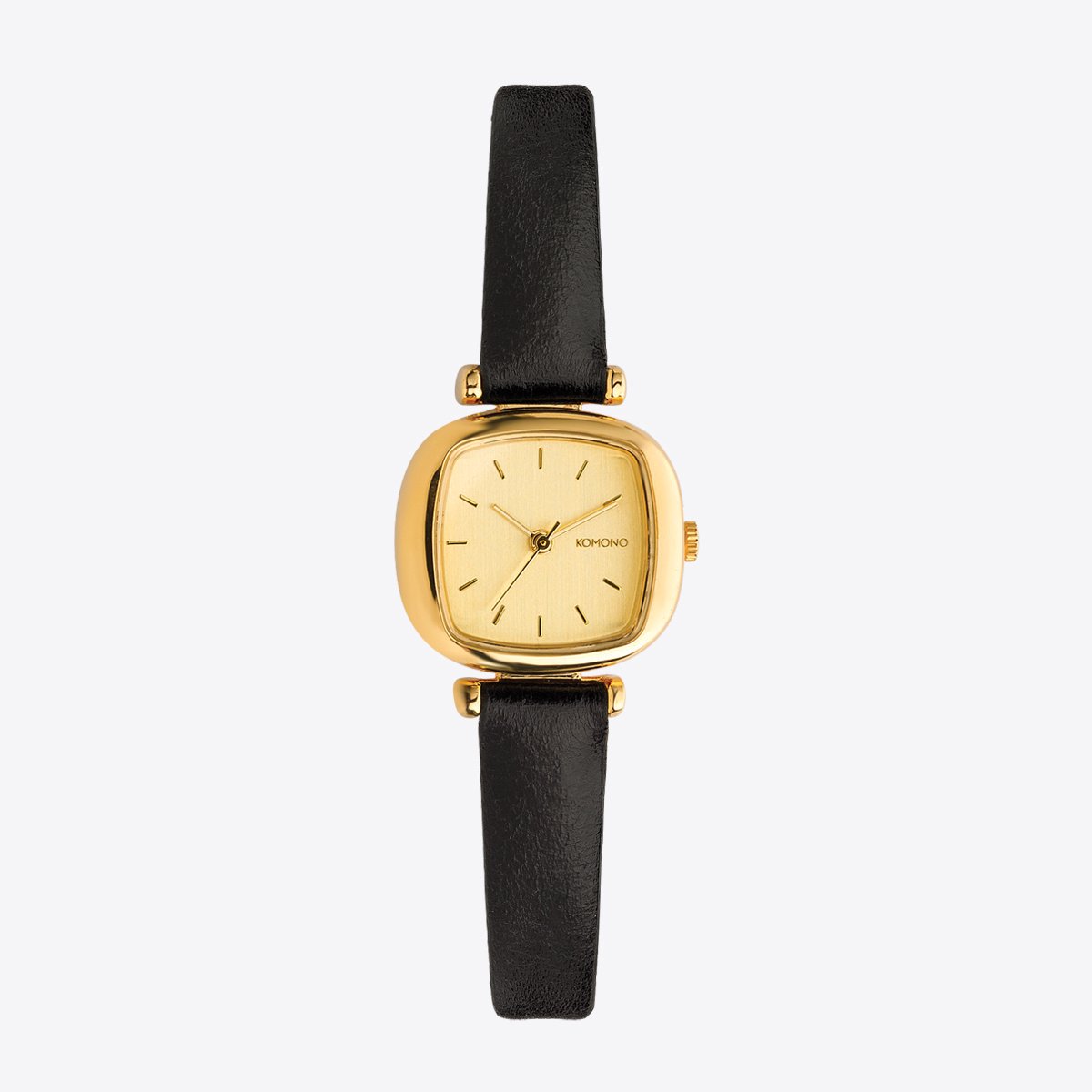 Komono Polshorloge Moneypenny Goud Zwart W1202 ⌀ 24mm - Dames