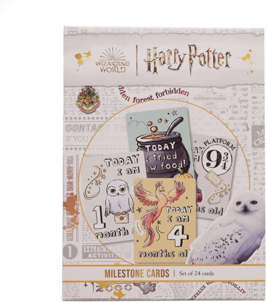 Harry Potter Milestone Cards - Kraamcadeau — afbeelding 2