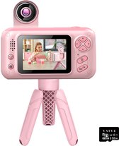 VAIVE Digitale Kindercamera Kids - Kinder vlog camera - Kinderfototoestel - Kindercamera's Digitaal - Fototoestel Kinderen
