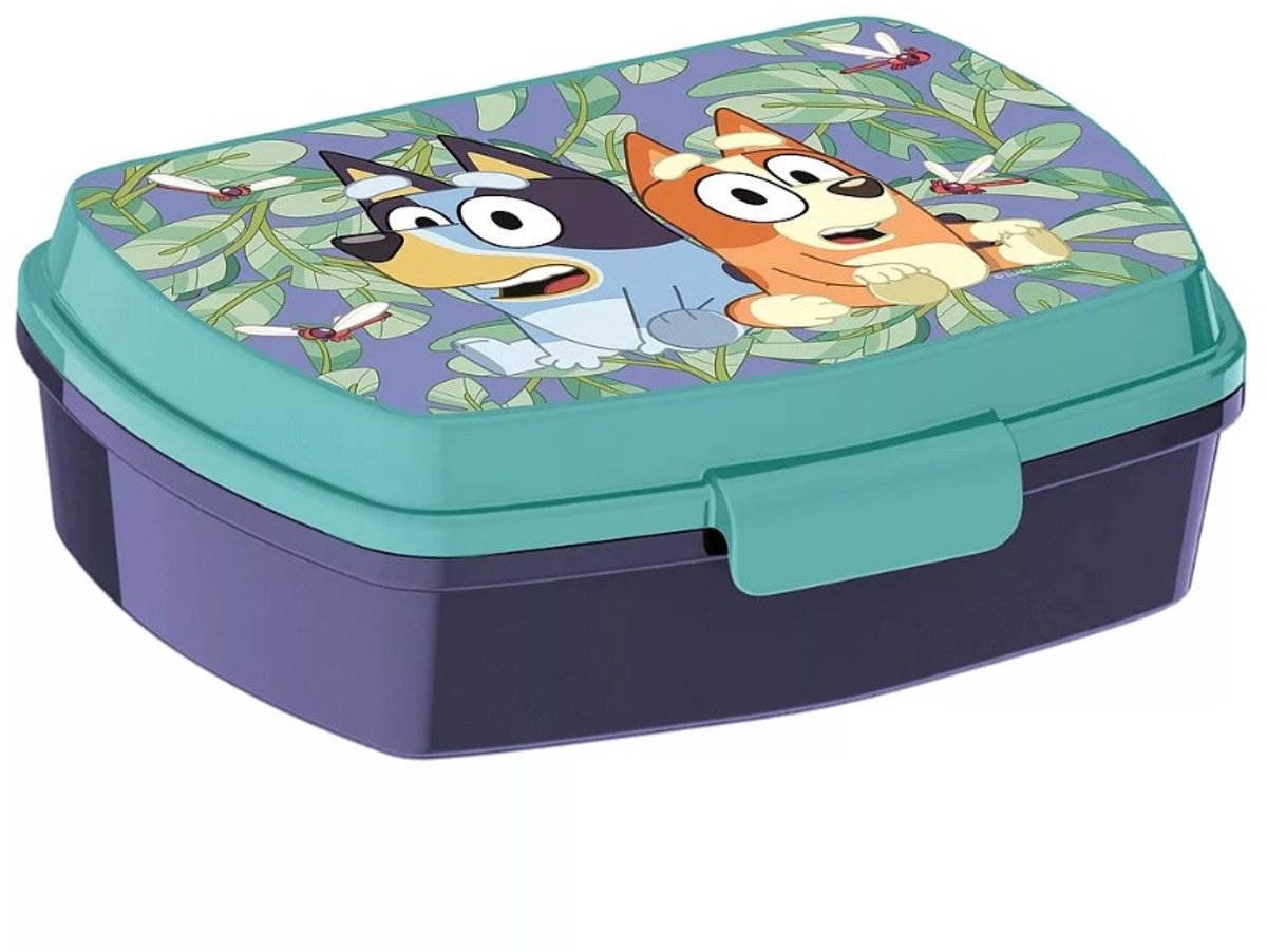Bluey brood trommel, Brooddoosje bluey, Bluey, Broodtrommel, kinder brooddoos, lunchbox