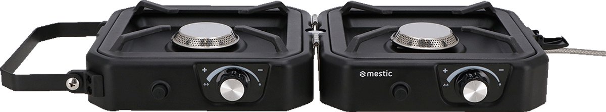 Mestic Kooktoestel MGC-150 – 2 kookpitten - 2x 1800 W - Maximaal vermogen: 3600 W - Campingtoestel
