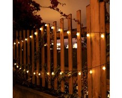 Provento | 50 Luxe Cozy LED Lights | 15 Meter | Warm wit | Zomer belichting | Sfeerverlichting | Geschikt voor Tuin, Balkon en Terras