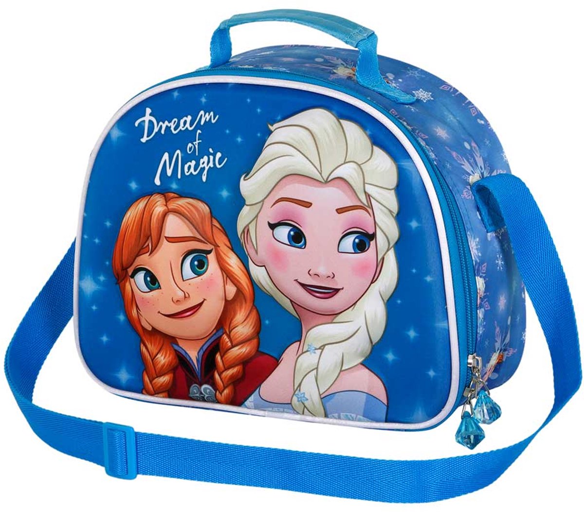 Karactermania - Disney - Frozen 2 Dream-3D - Thermische Lunchtas - Snack - Blauw