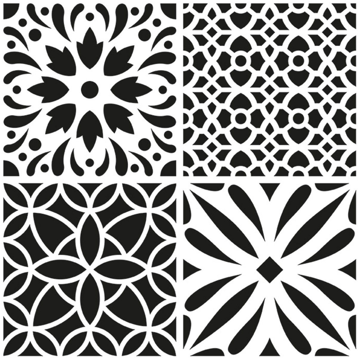 Decoratieve sjabloon 30x30 cm - Artemio