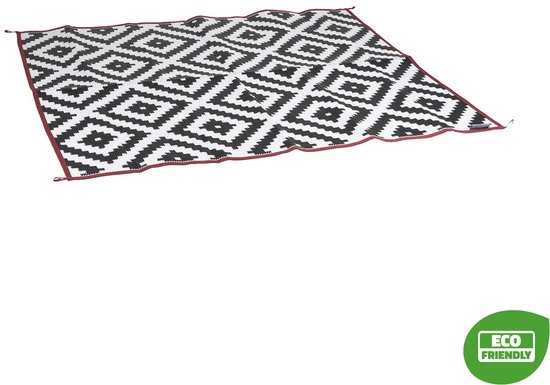 Bo-Camp - Urban Outdoor - Chill mat - Lewisham - XL - Zwart/Wit van Bo-Camp — afbeelding 2