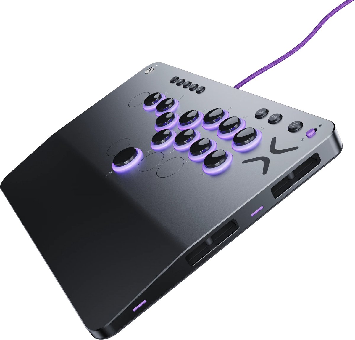 PDP Victrix Pro KO Leverless Fightstick - USB - PC, Xbox Series X|S - Grijs thumbnail 2