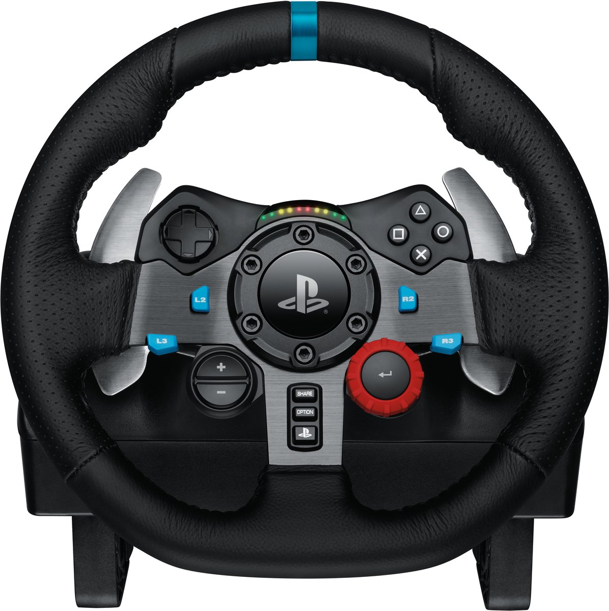 Logitech G 991-000539 game controller Aluminium, Zwart USB Stuur + pedalen + headset PC, PlayStation 4, PlayStation 5, Playstation 3 — cadeau in Games, Films & Muziek - foto 6