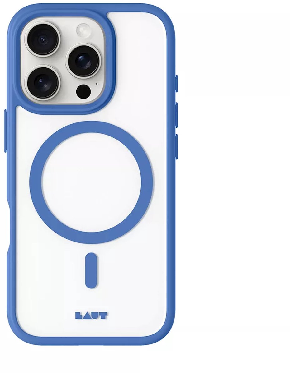Laut - Huex Protect voor iPhone 16 Pro Elegante Bescherming met MagSafe® - Heron Blue