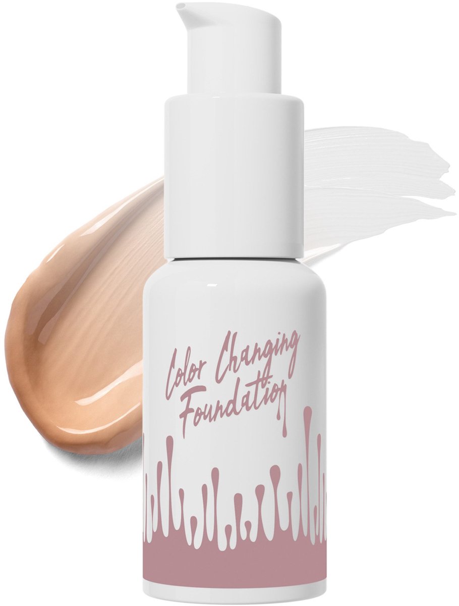 NAXSIR Color-Changing Foundation – Auto-Aanpassende Huidskleur, Langdurige Hydratatie & Waterproof – Full Coverage Matte Finish – Geschikt voor Alle Huidtypen (Incl. Gevoelige Huid)