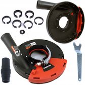 Bol.com Afzuigkap voor haakse slijper 180 - 230 mm aanbieding
