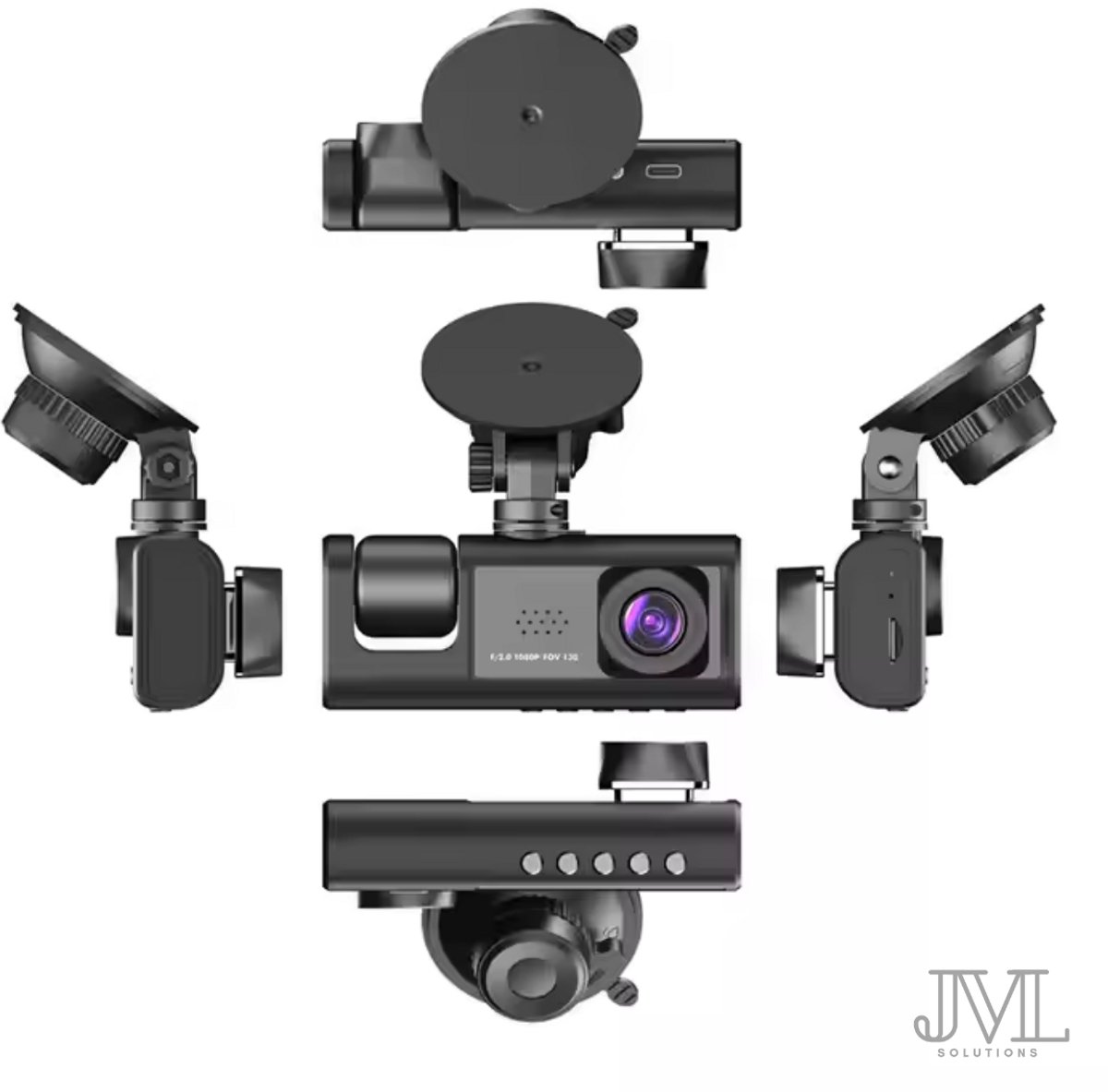 JML Dashcam V3 – Dashcam voor auto - Voor-Achter- en Binnencamera – 2K QHD – Nachtzicht – Parkeerbeveiliging – Loop recording – foto 6
