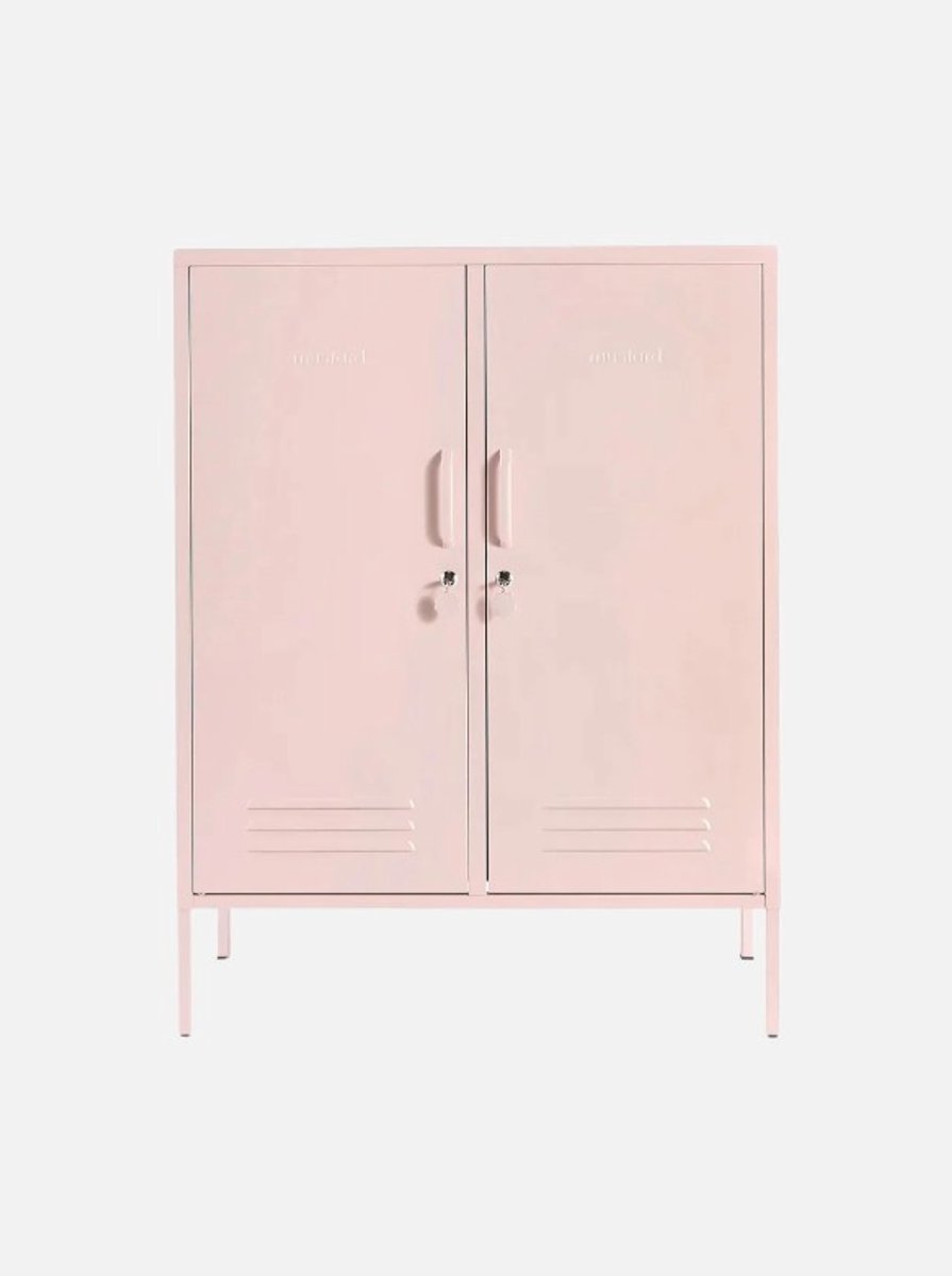 Mustard - The Midi - Kast - Metaal - Blush ( licht roze )