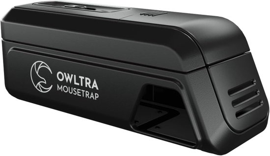Piège à Souris électrique ADOGO 1800V - Réutilisable, Avec Boîte à Appât, Alimentation USB/piles - Pour Maison, Garage, Jardin