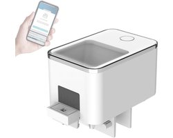 Automatische Voederautomaat voor Aquarium met Wifi-App, 100 ml - Voeding met Timer en Dubbele Antiklonterbeveiliging
