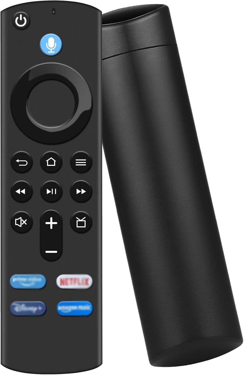 Vervangende spraakafstandsbediening voor Smart TV's met 4 sneltoetsen