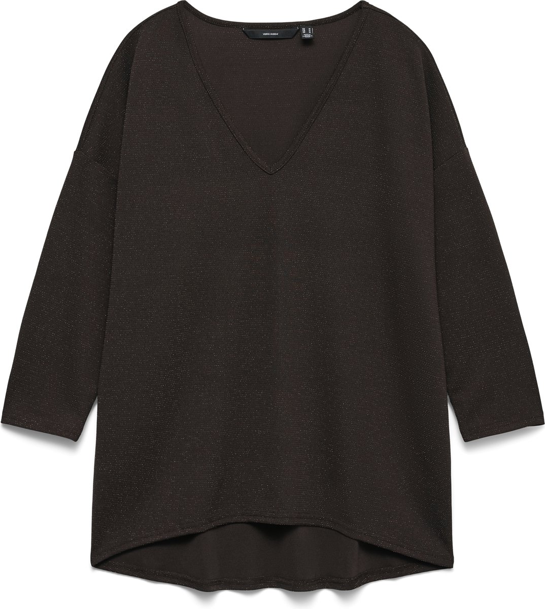 VERO MODA - VMKANVA 3/4 V-NECK TOP LX JRS GA - Dames - Blouses