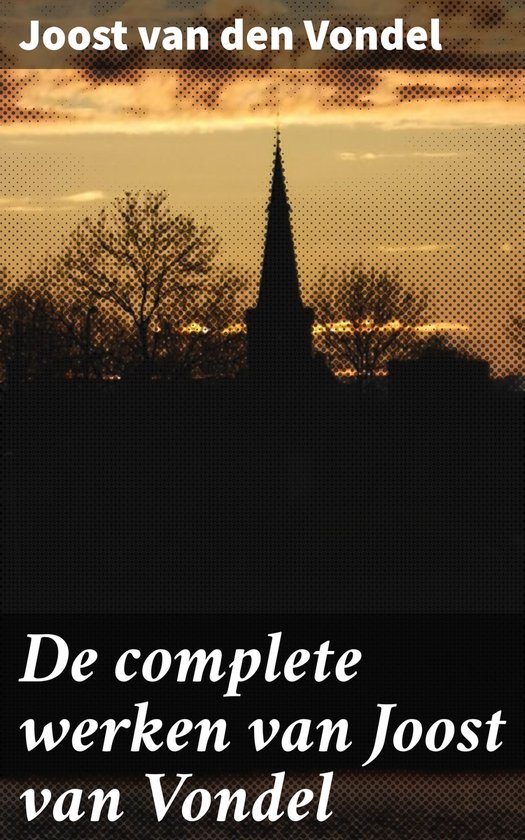 De complete werken van Joost van Vondel - cover